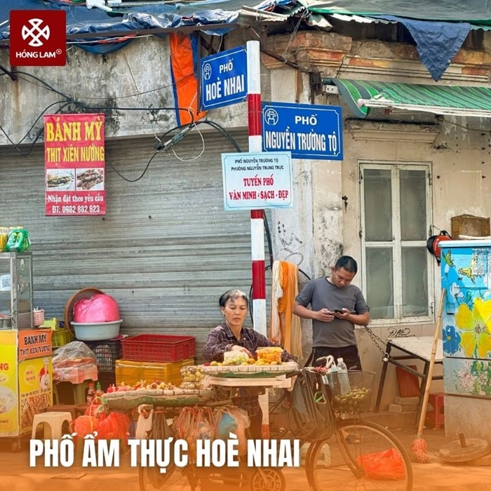 ngõ ẩm thực ở Hà Nội - Ngõ Hòe Nhai