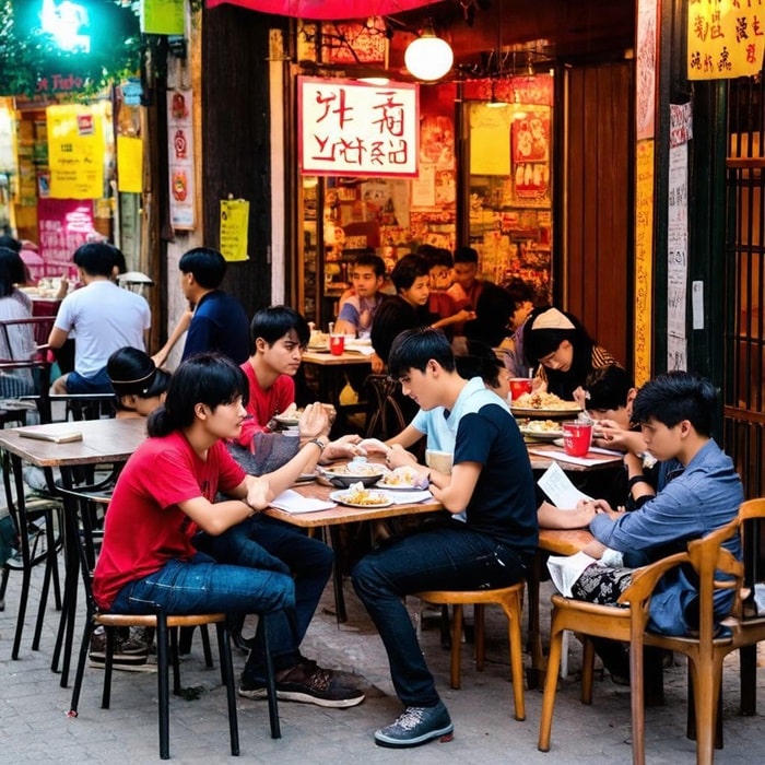 ngõ ẩm thực ở Hà Nội - Ngõ Tự Do