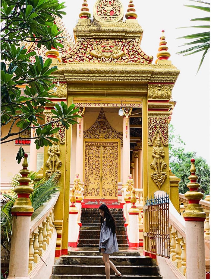 Chùa Kh’Leang là một trong những ngôi chùa cổ đẹp nhất miền Tây thu hút du khách