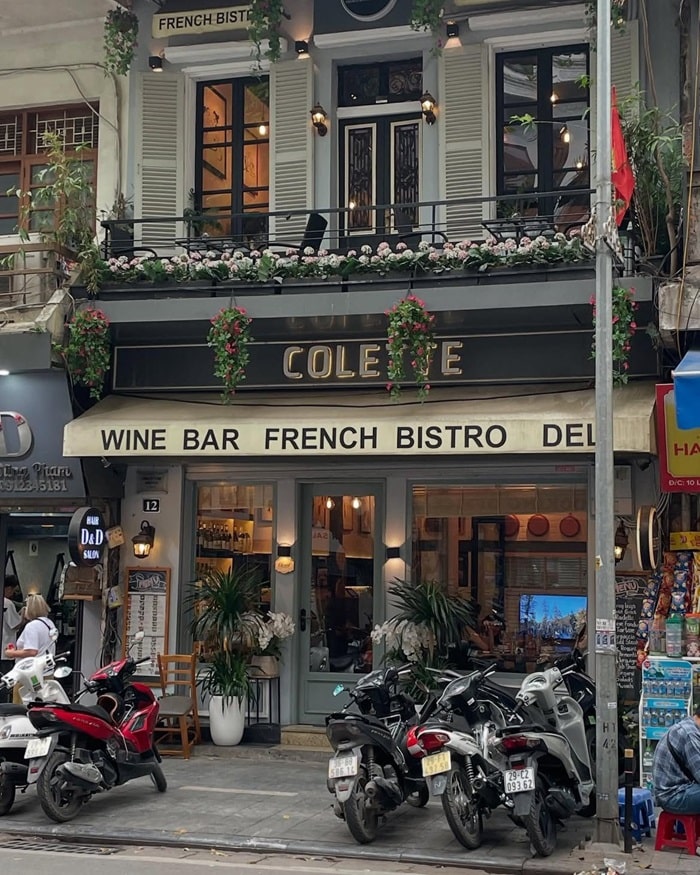 nhà hàng Pháp ngon ở Hà Nội - Colette French Bistro & Wine Bar