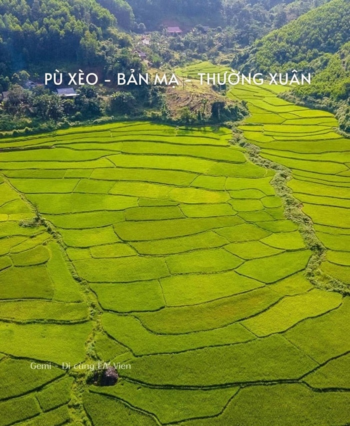 núi Pù Xèo Thường Xuân Thanh Hoá - địa điểm