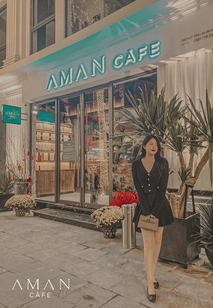 quán cafe view đẹp ở Hòn Gai Hạ Long - AMAN CAFE