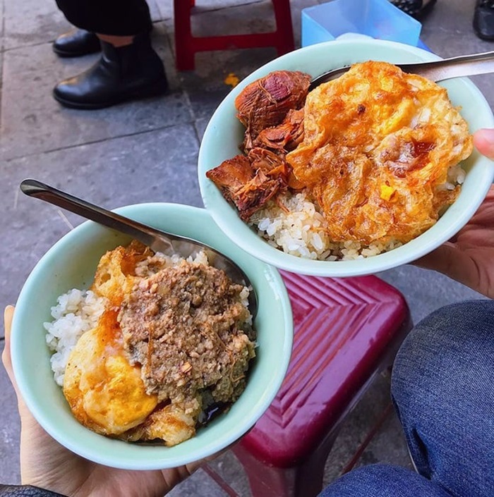 quán xôi ngon ở Hải Phòng - Xôi thịt chợ Cố Đạo