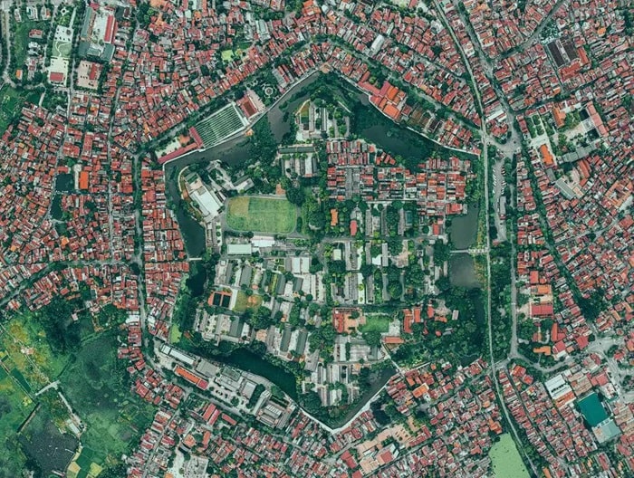 thành cổ Bắc Ninh - vị trí