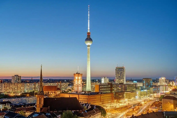 Khám phá tháp truyền hình Berlin Đức