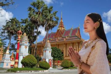 Kinh nghiệm đi chùa Xiêm Cán Cà Mau biểu tượng du lịch lộng lẫy đến mê hoặc