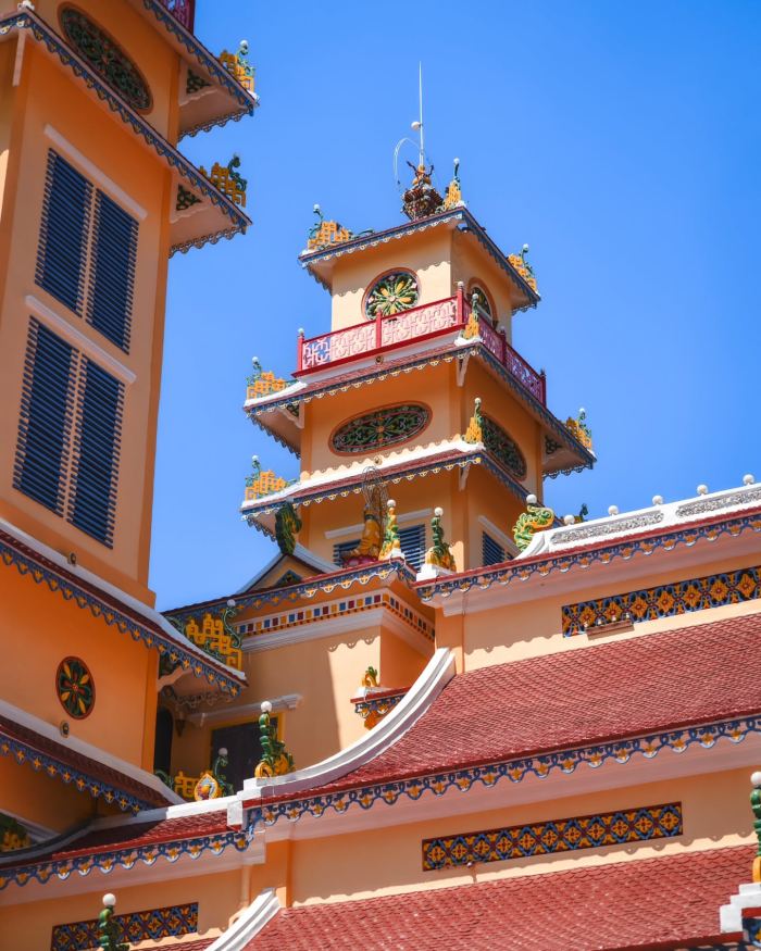 tháo Toà thánh Cao Đài Tây Ninh