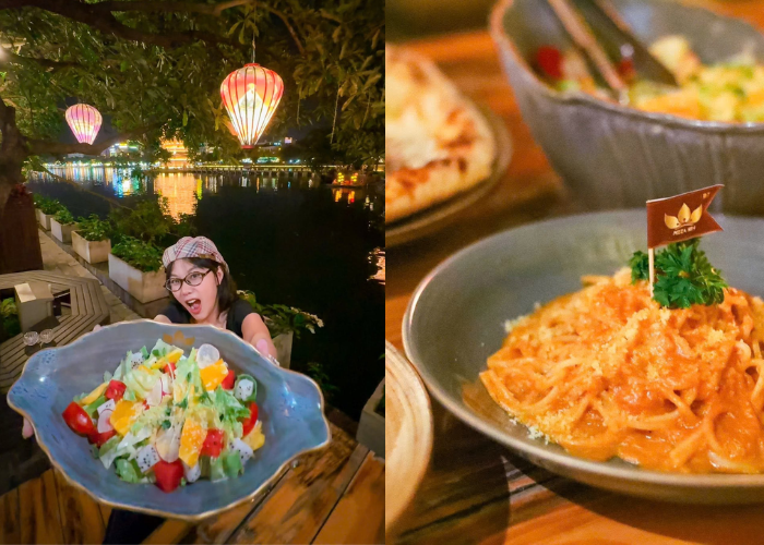 Ẩm thực ở phố cổ Hoa Lư phục vụ đa dạng phương vị - Ảnh: Fanpage Phố cổ Hoa Lư - Ninh Bình