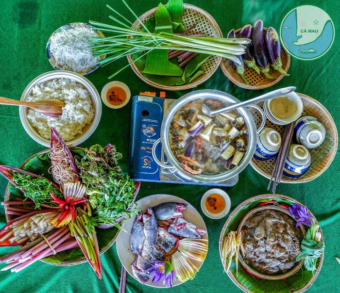 món ngon ở U Minh Hạ lẩu mắm