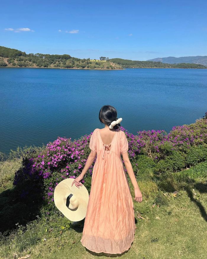 mùa hoa dã quỳ ở Chư Đăng Ya bIỂN hồ