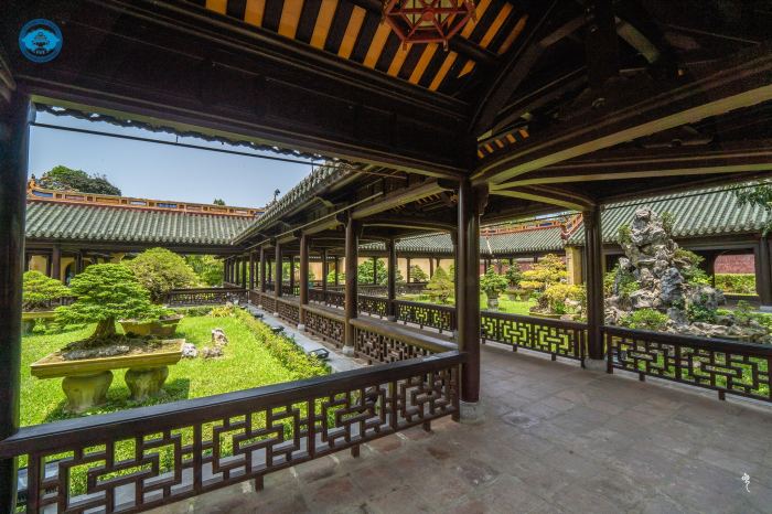 cấu trúc Vườn Thiệu Phương Huế 