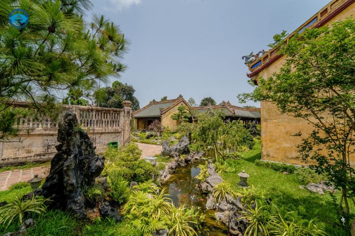 cấu trúc Vườn Thiệu Phương Huế 