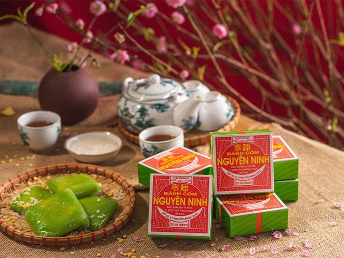 các loại bánh đặc sản Hà Nội - Bánh cốm