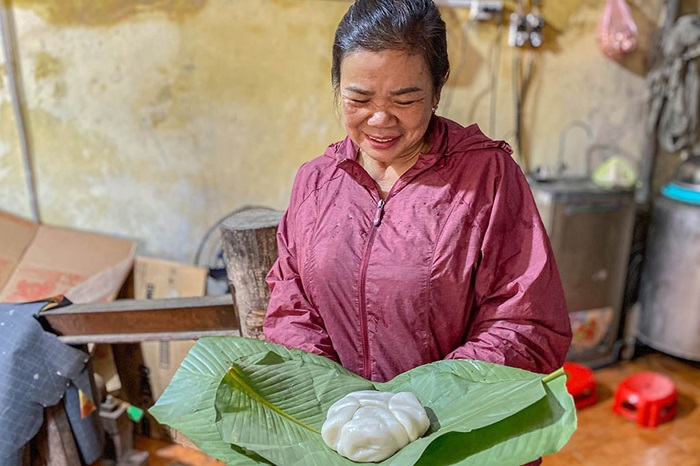 các loại bánh đặc sản Hà Nội - Bánh dày Quán Gánh 