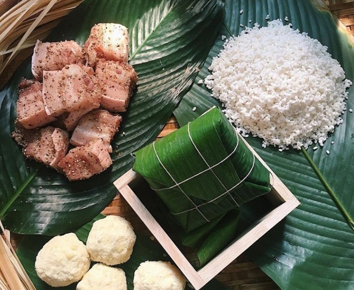 các loại bánh đặc sản Hà Nội - Bánh chưng làng Tranh Khúc