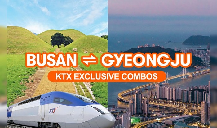 cách đi từ Busan đến Gyeongju - tàu cao tốc KTX
