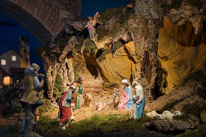 Truyền thống Noel ở Ý có Cảnh Chúa giáng sinh
