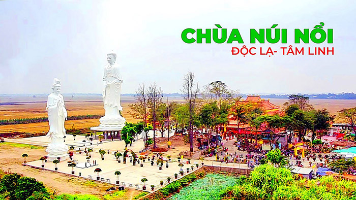 Chùa Núi Nổi An Giang - Cảnh quan thanh bình