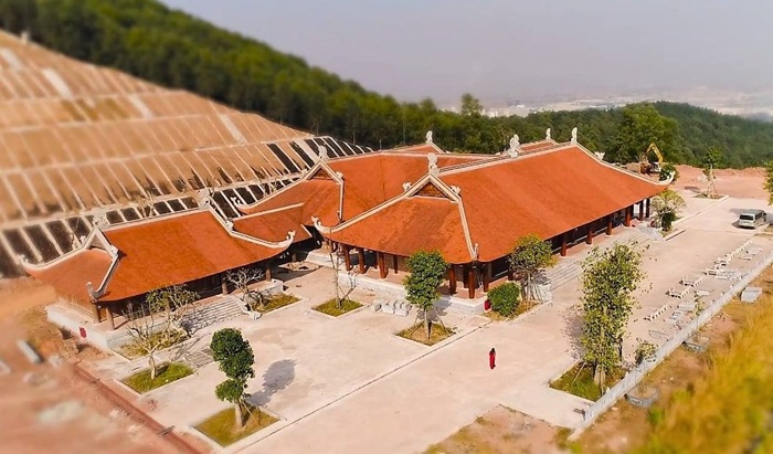 chùa Dạm Bắc Ninh - địa thế