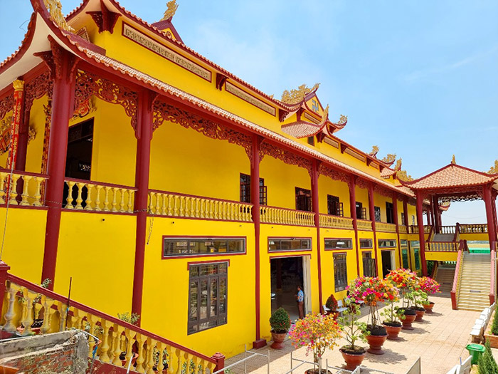 Chùa Núi Nổi An Giang - Chùa được xây dựng mới 