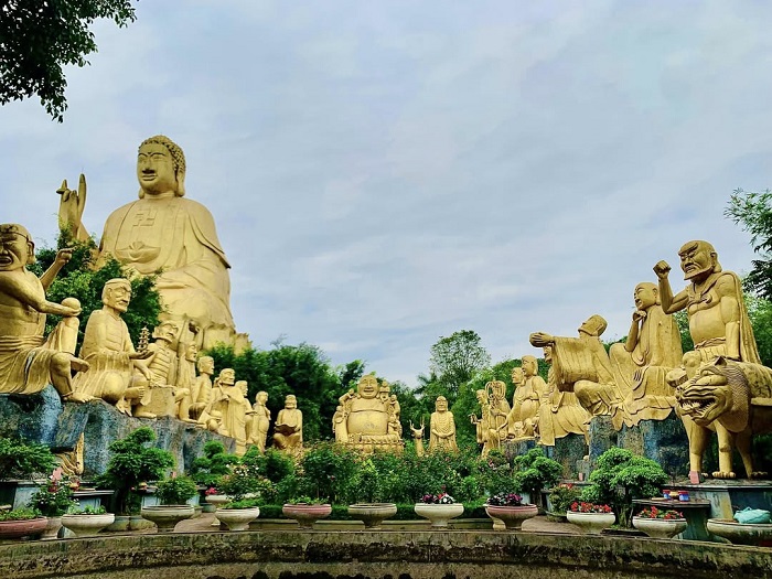 Chùa Thác Vàng Thái Nguyên là công trình tâm linh nổi bật