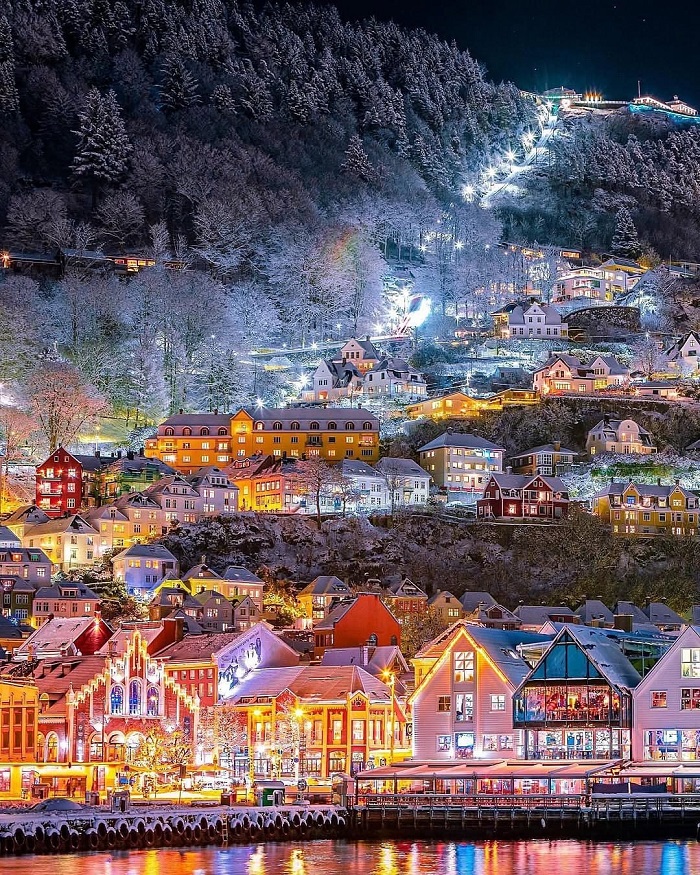 Bergen là một trong những cố đô đẹp nhất châu Âu với vẻ đẹp khác biệt