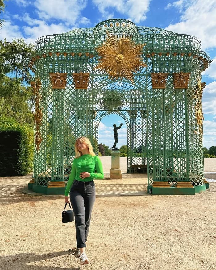 Check in cung điện Sanssouci