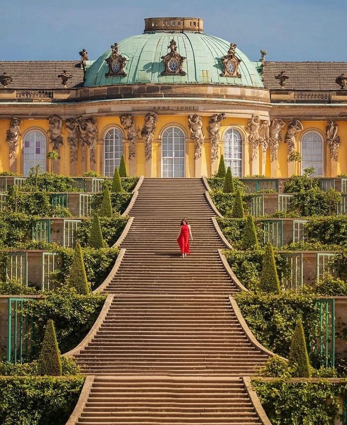 Vẻ đẹp của cung điện Sanssouci