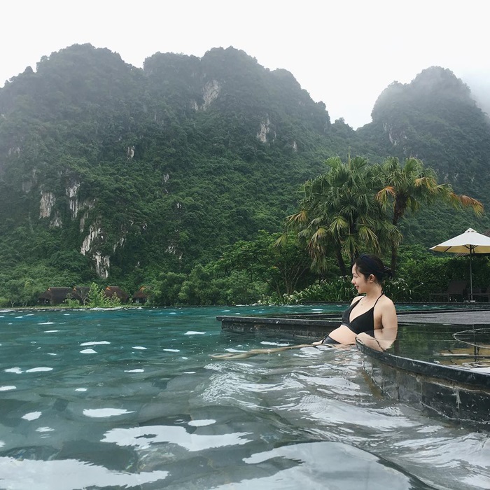 du lịch Hoà Bình mùa đông - Suối khoáng nóng Kim Bôi