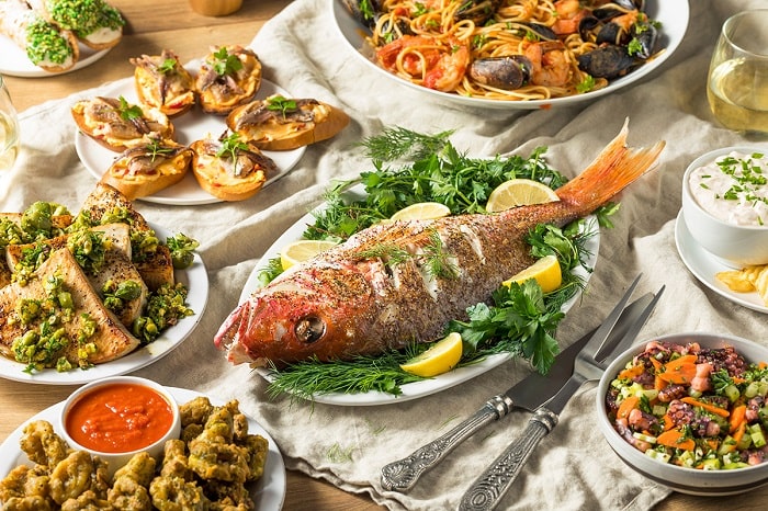 Truyền thống Noel ở Ý có Cá và hải sản