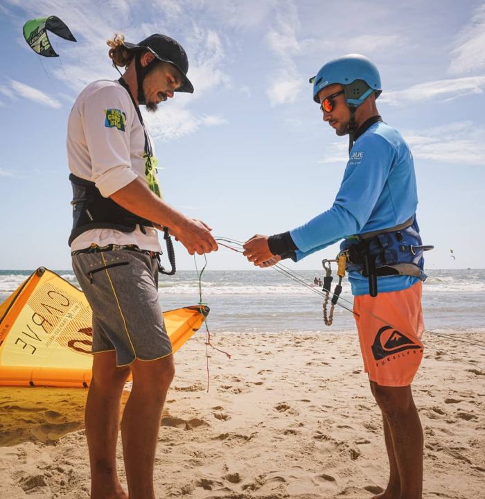 lớp học Lướt ván diều ở Mũi Né 