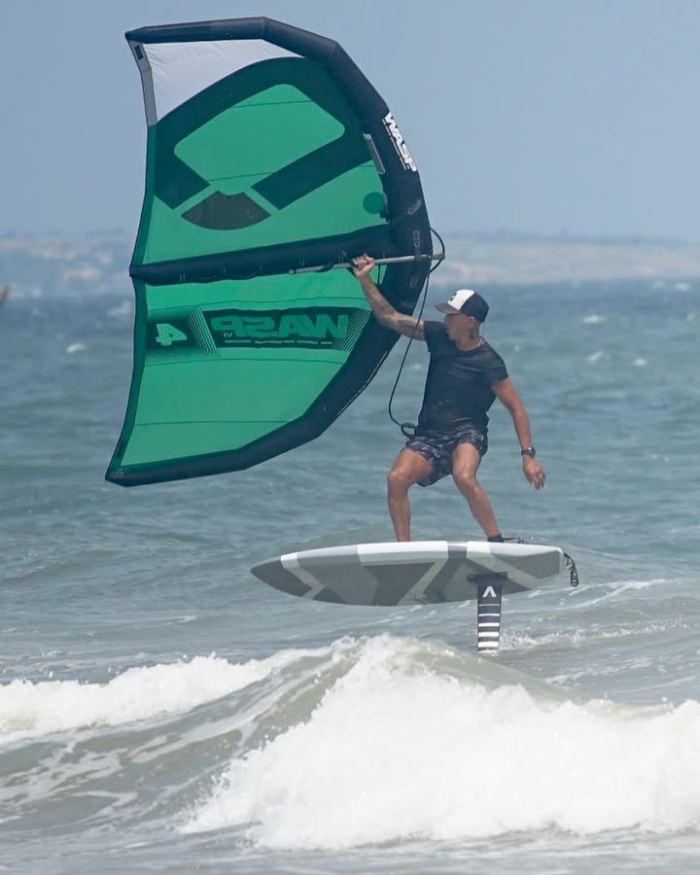 Lướt ván diều ở Mũi Né Đồi Dương