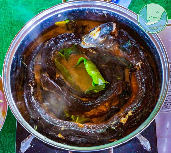 món ngon ở U Minh Hạ lươn um 