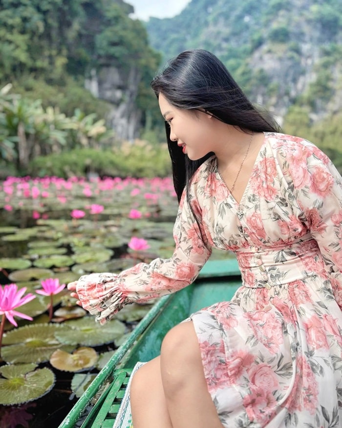 mùa hoa súng ở Ninh Bình - lưu ý