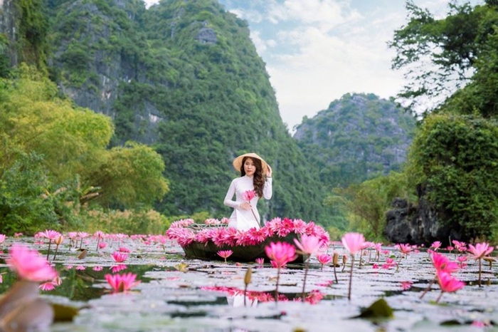 mùa hoa súng ở Ninh Bình - Thung Nắng