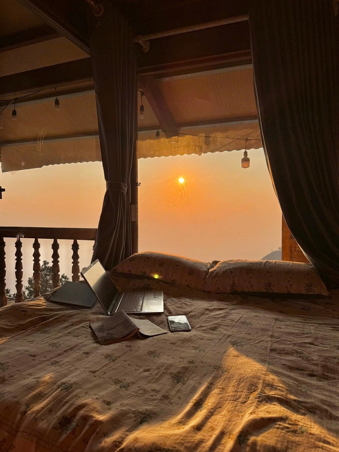 Nhà Mer Homestay Tà Xùa ngắm hoàng hôn bao lãng mạn