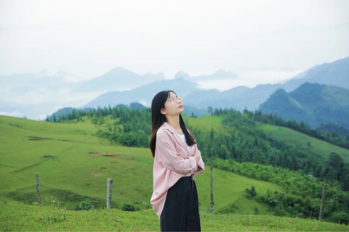 Thảo nguyên Cốc Sâm Bắc Hà không gian xanh mát trong lành