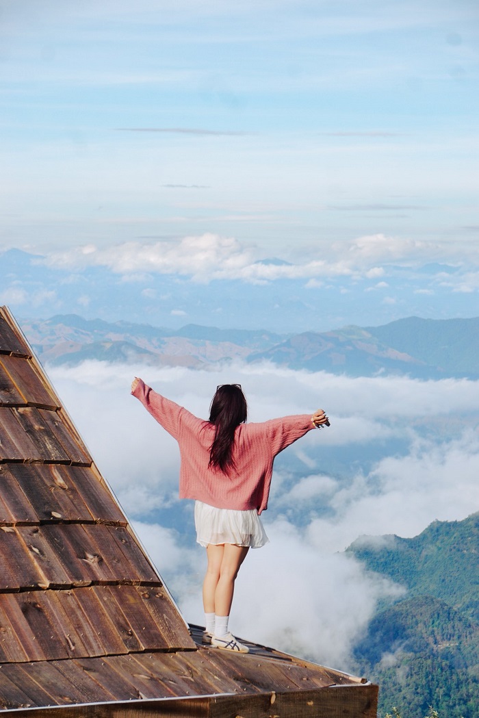Tiệm cà phê Hoàng Hôn Khe Cải đẹp nao lòng