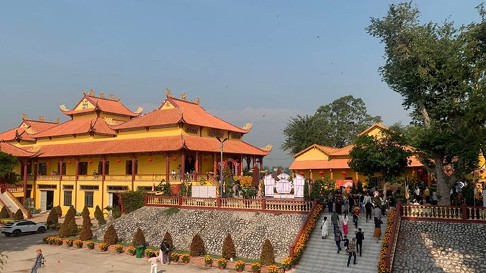 Chùa Núi Nổi An Giang - Toàn cảnh ngôi chùa 