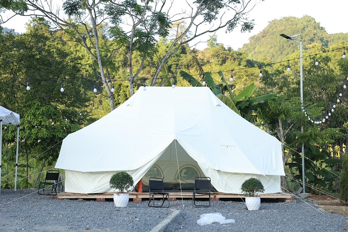 Pine Camping Hà Giang với những căn lều xinh xinh 
