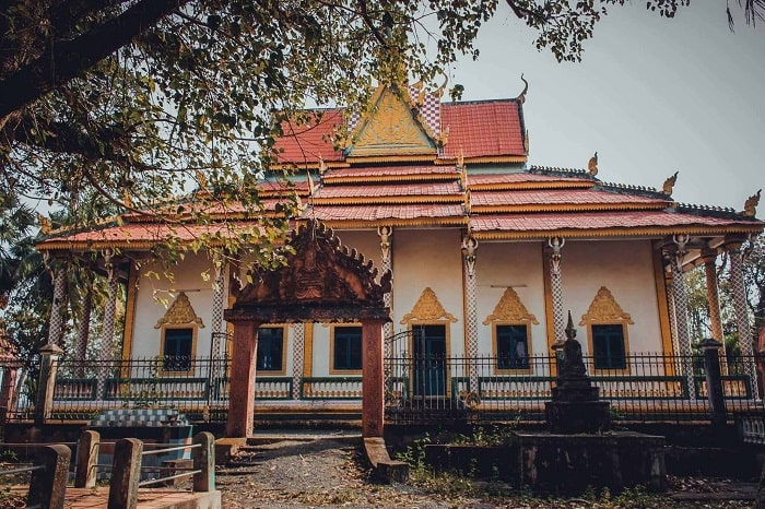 Kiến trúc của chùa Koh Kas An Giang 