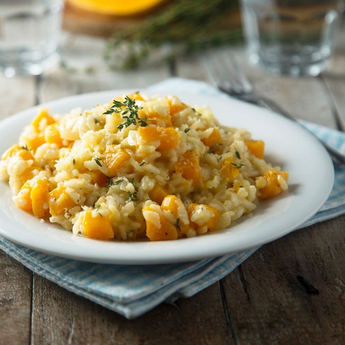 Cơm Risotto là món ăn Giáng sinh ở Ý phổ biến