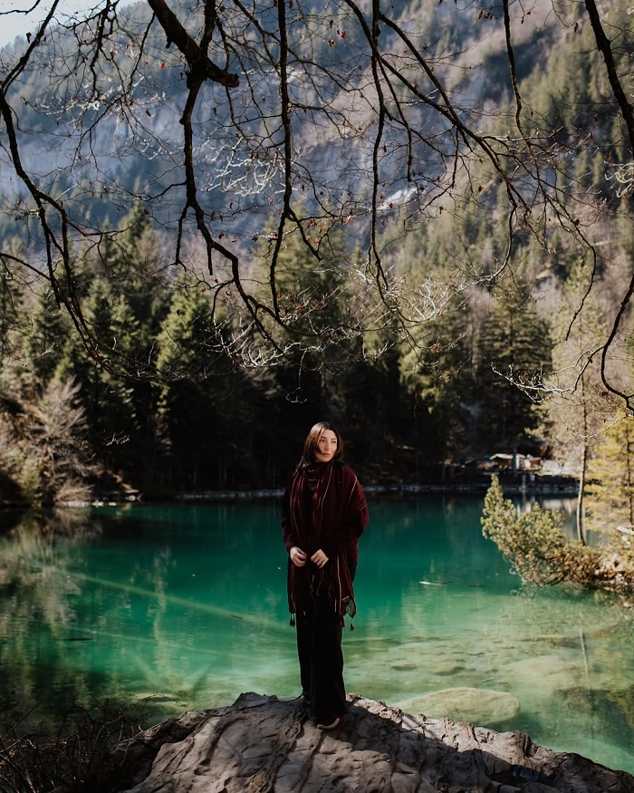 Blausee là hồ nước trong nhất thế giới chụp ảnh bao đẹp