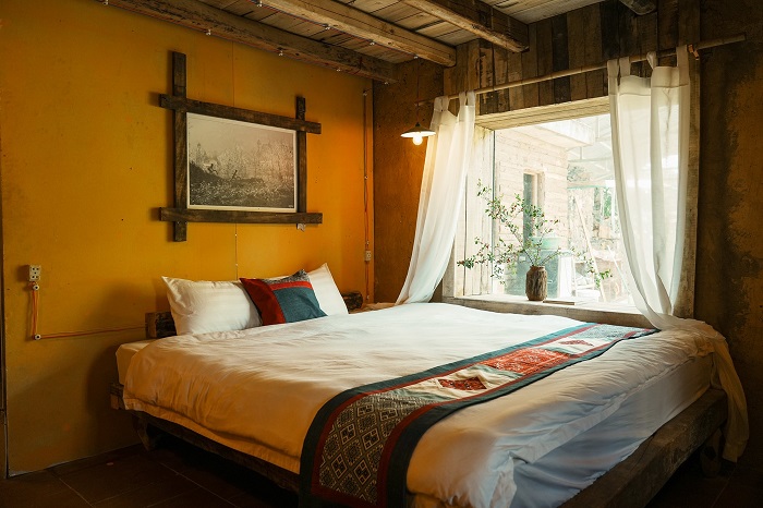 Homestay Lũng Cú Lake View với phòng nghỉ sạch sẽ ấm cúng