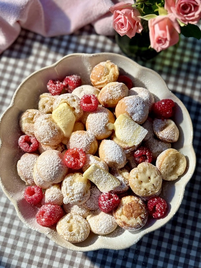 Poffertjes là món ăn Giáng sinh ở Hà Lan ăn là thèm