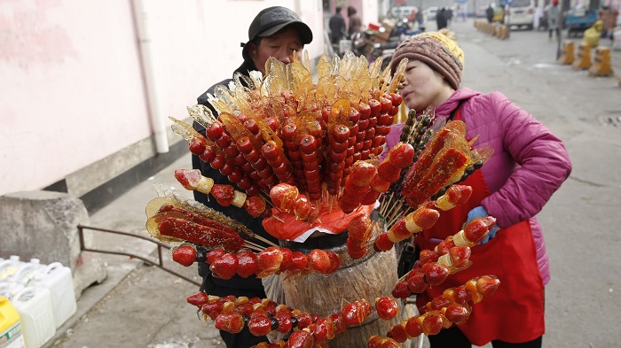 Ý nghĩa của kẹo hồ lô Trung Quốc 