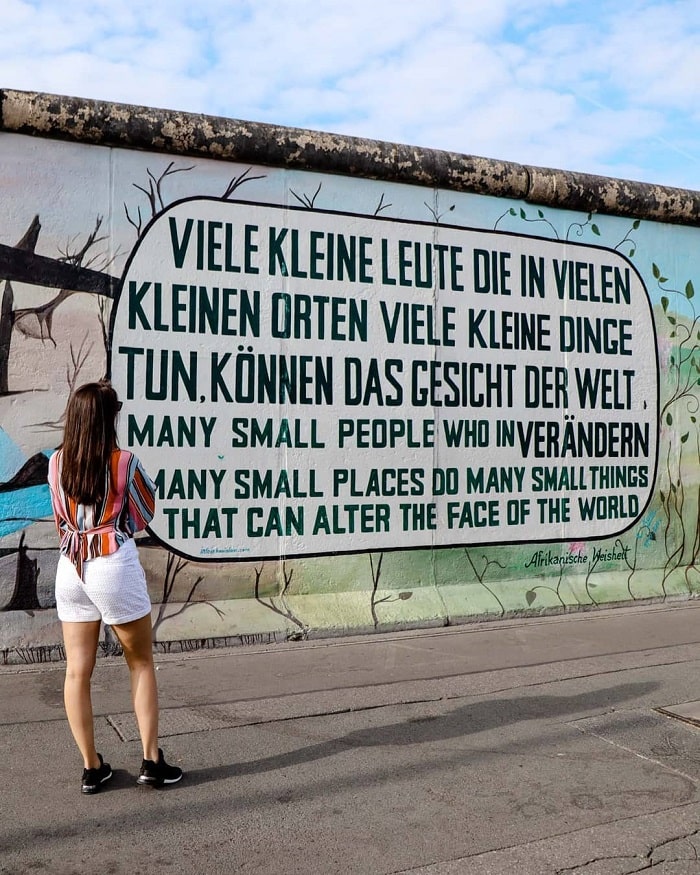 Tác phẩm ở phòng trưng bày East Side Đức