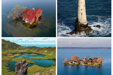 Có gì trên những hòn đảo nhỏ nhất thế giới?