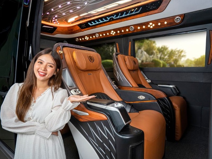 Đi Ninh Bình hết bao nhiêu tiền? Tùy hạng mục bạn chọn di chuyển là xe khách, xe taxi hay xe limousine - Ảnh: Xe limousine vip