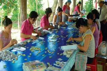 Làng nghề làm kẹo dừa Bến Tre Vĩnh Long - Tinh hoa ngọt ngào quê hương